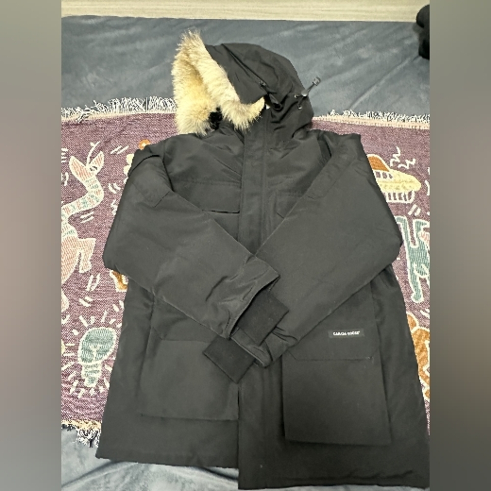 Canada Goose Black Classic Jacket Size L